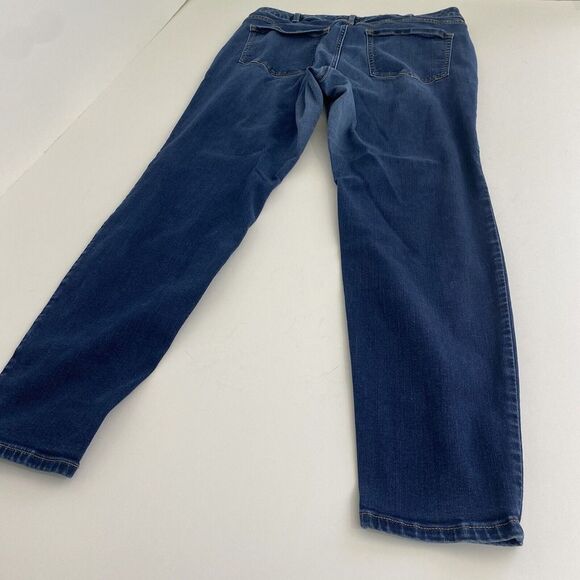 LANE BRYANT Women’s Mid Rise Wide Leg Jeans Size 22 XL  Blue‎ Stretch Comfort - Picture 2 of 15